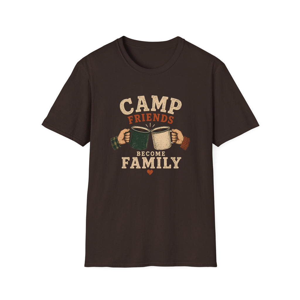 Camp Friends Become Family T‑Shirt