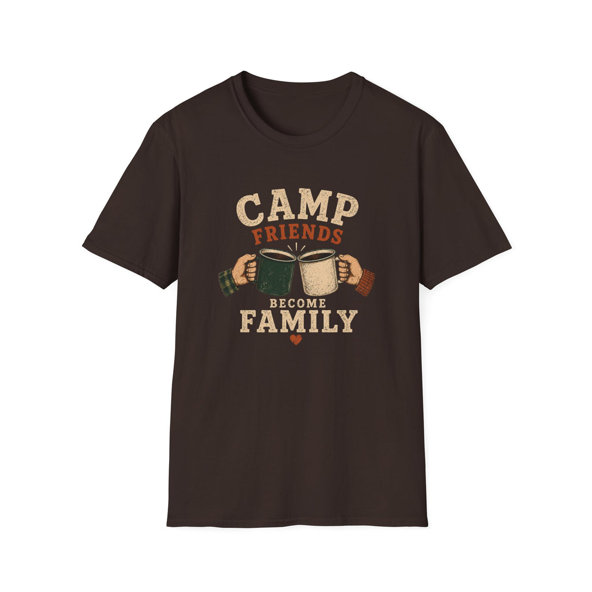 Camp Friends Become Family T‑Shirt