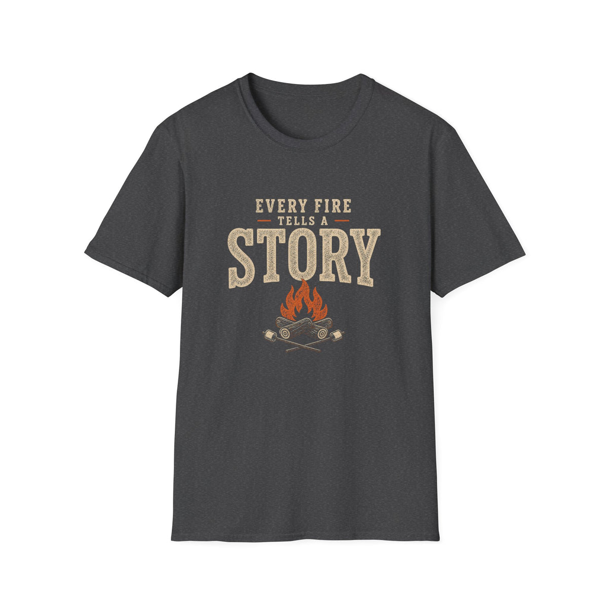 Every Fire Tells A Story. T‑Shirt