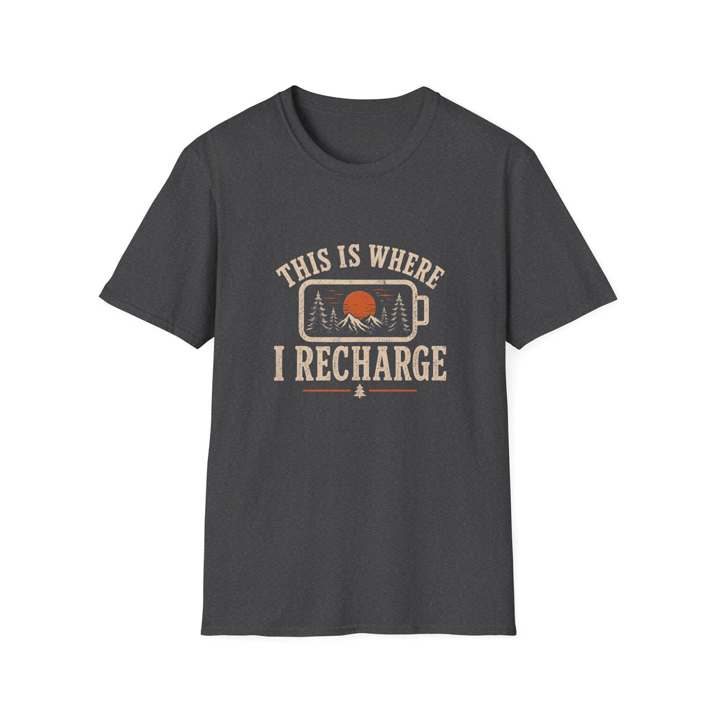 This Is Where I Recharge T‑Shirt