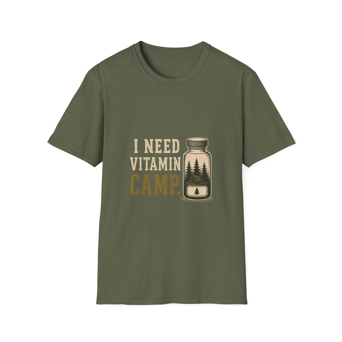 I Need Vitamin Camp. T‑Shirt