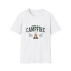 Home Is a Campfire. T‑Shirt