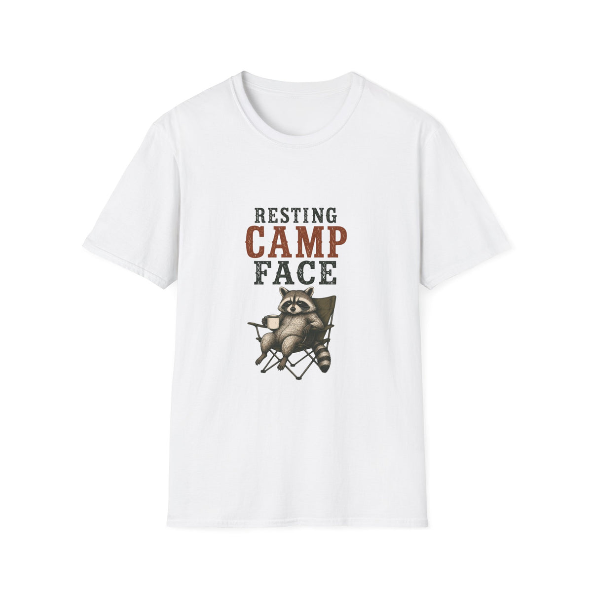 Resting Camp Face. T‑Shirt