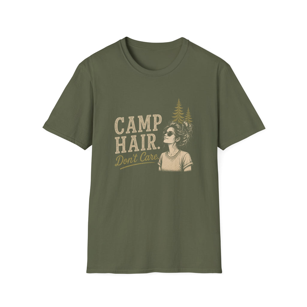 Camp Hair. Don't Care. T‑Shirt