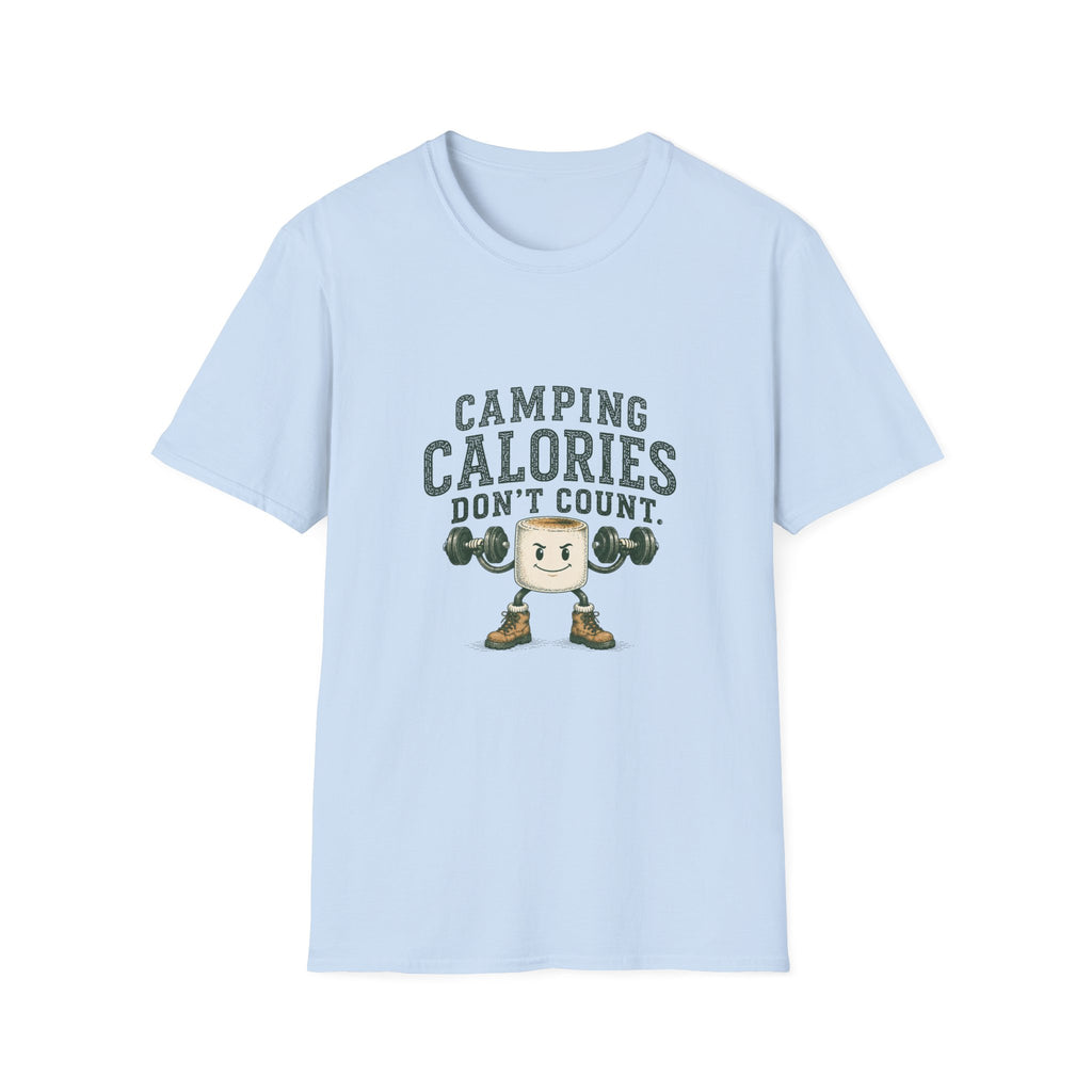 Camping Calories Don't Count. T‑Shirt
