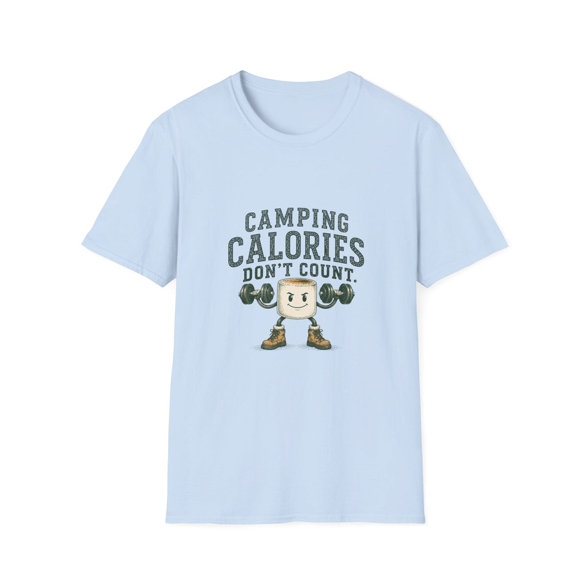 Camping Calories Don't Count. T‑Shirt