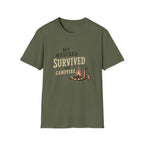 My Mascara Survived The Campfire. T‑Shirt