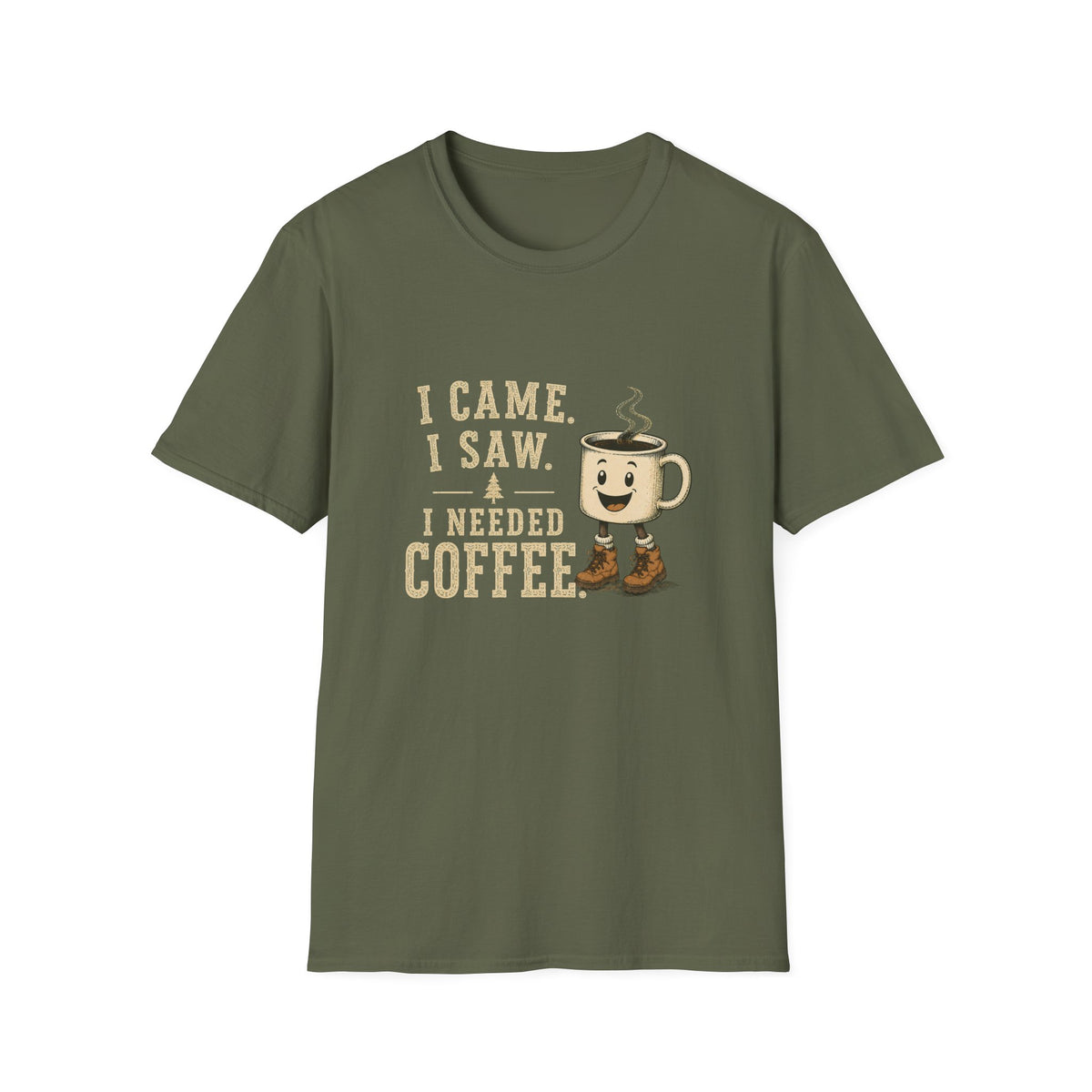 I Came. I Saw. I Needed Coffee. T‑Shirt