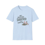 My Mascara Survived The Campfire. T‑Shirt