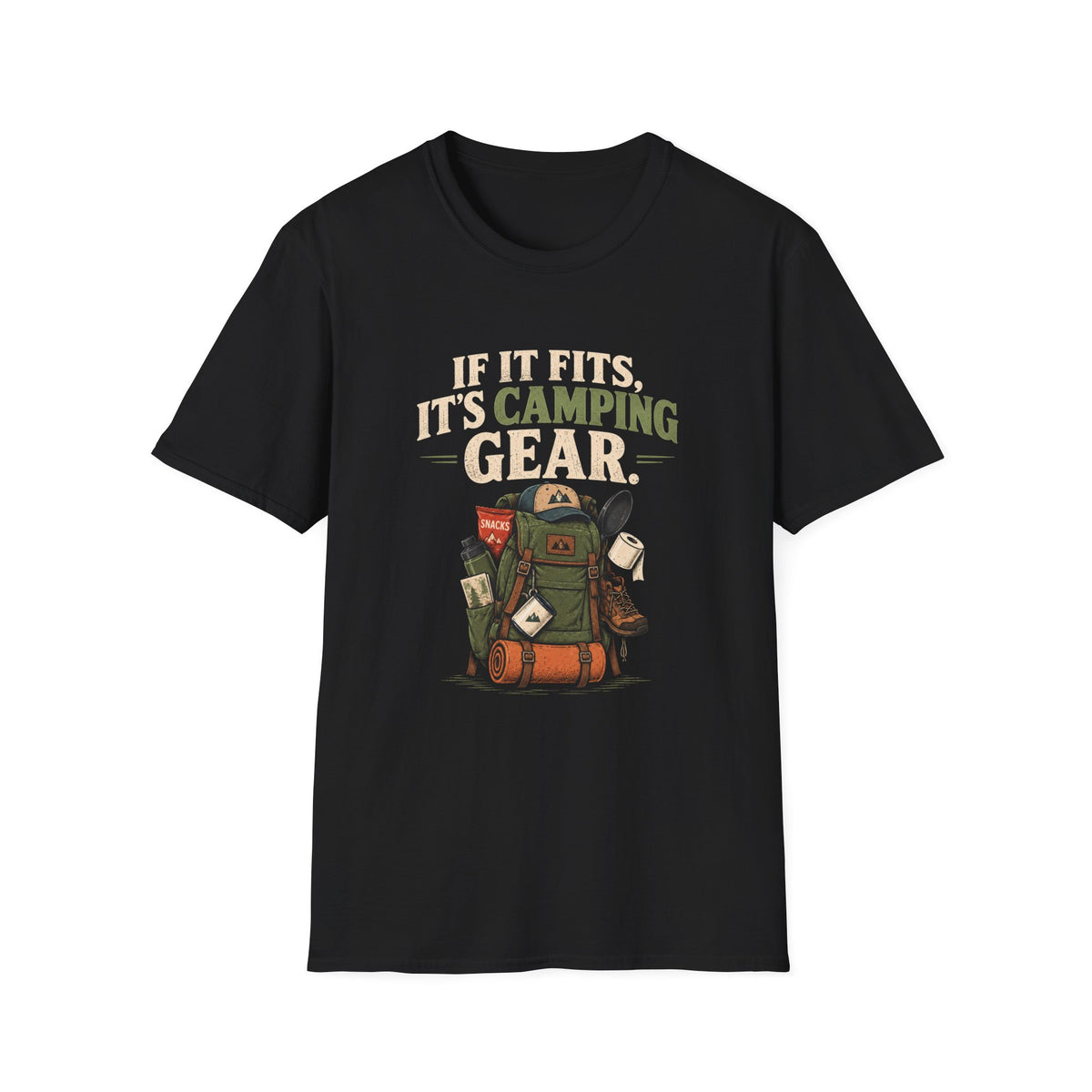 If It Fits, It's Camping Gear. T-shirt
