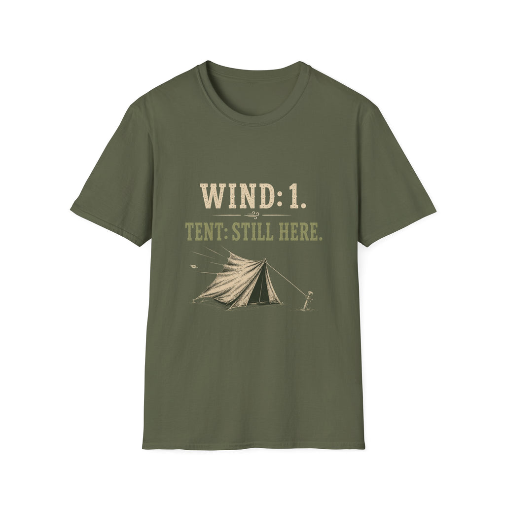 Wind: 1. Tent: Still Here. T‑Shirt