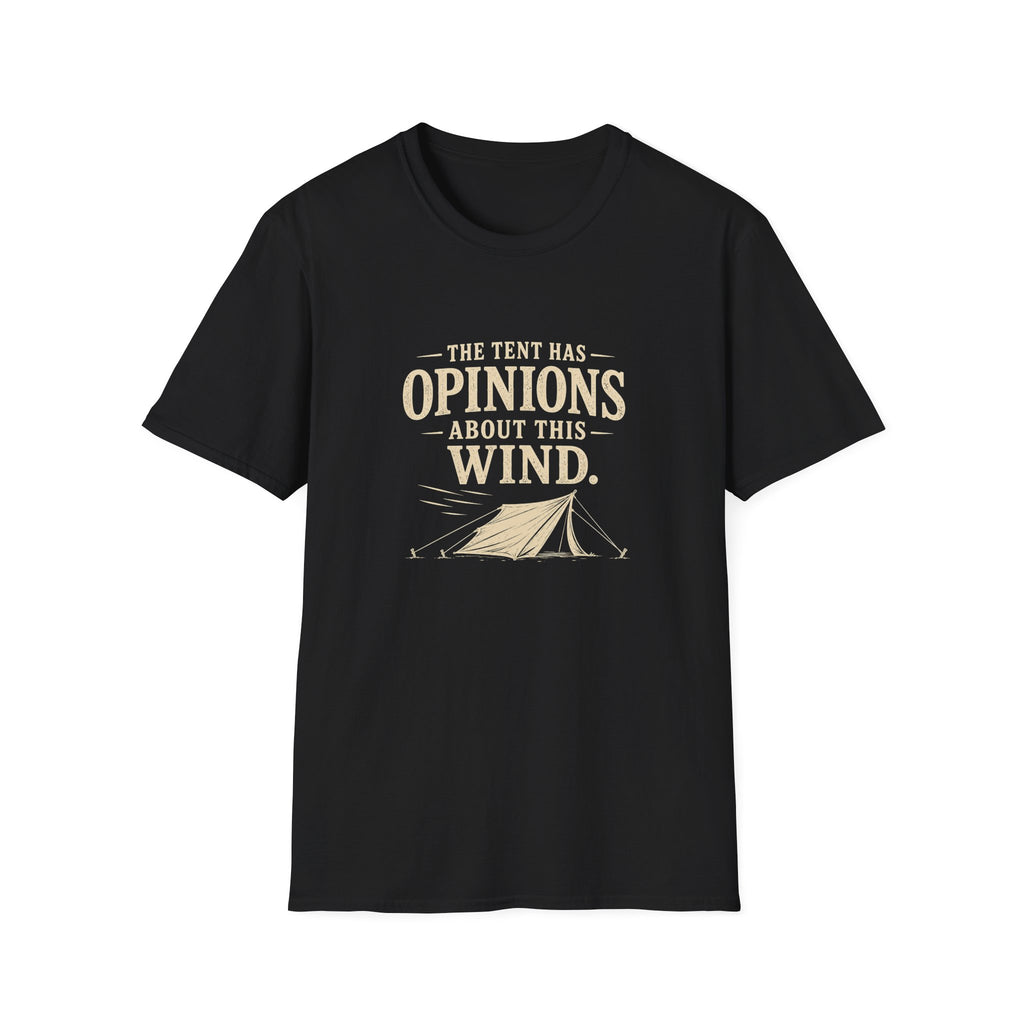 The Tent Has Opinions About This Wind. T‑Shirt