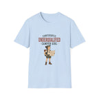 Confidently Underqualified Camper Girl. T‑Shirt