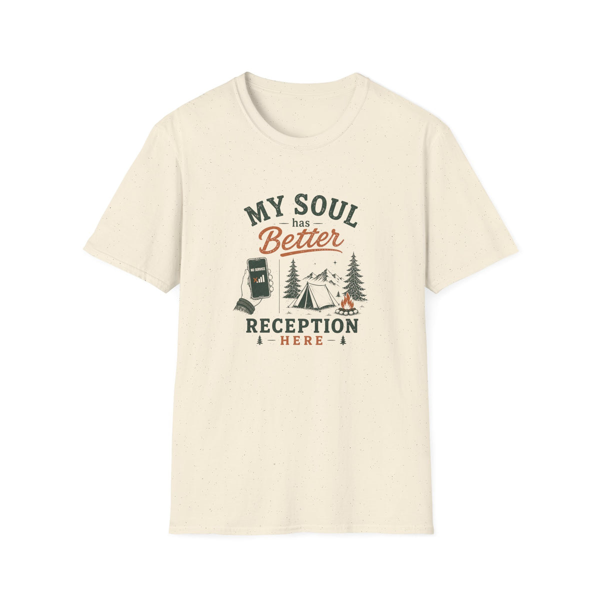 My Soul Has Better Reception Here T‑Shirt