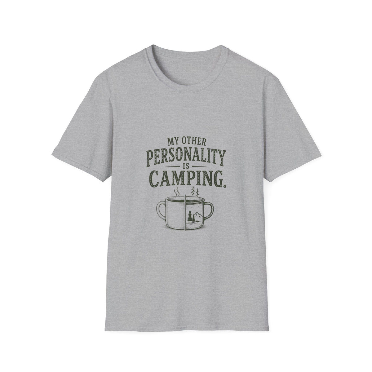 My Other Personality is Camping. T‑Shirt