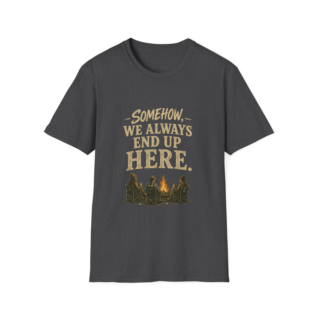 Somehow, We Always End Up Here. T‑Shirt