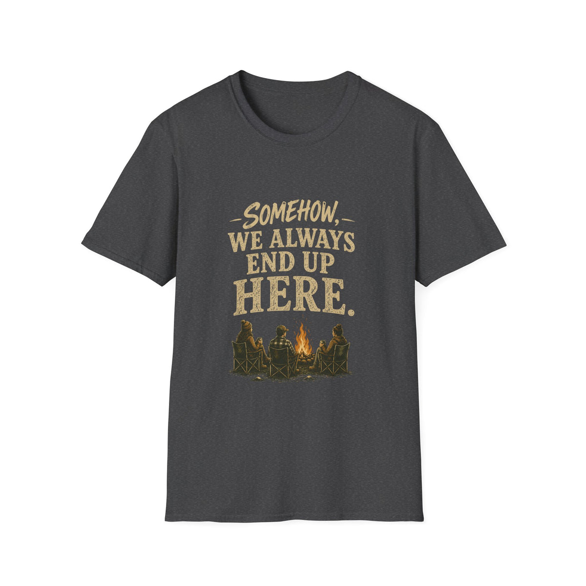 Somehow, We Always End Up Here. T‑Shirt