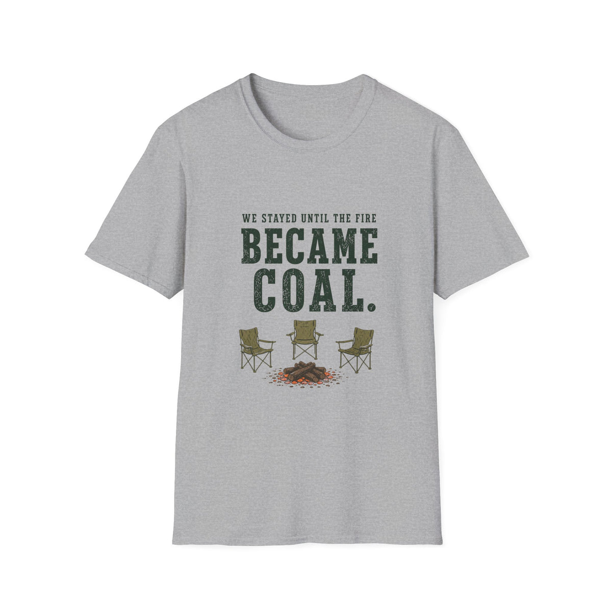 We Stayed Until The Fire Became Coal T-Shirt