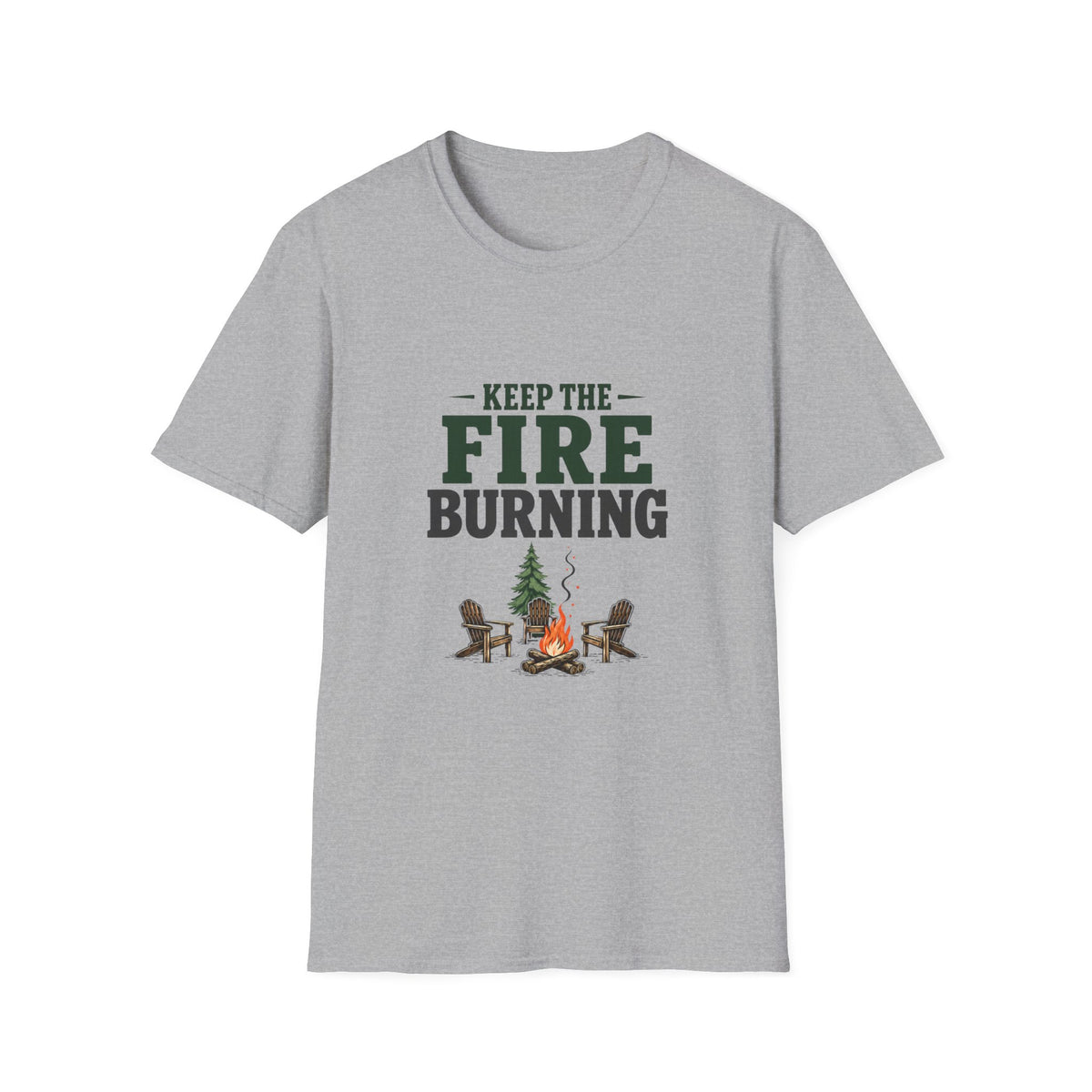 Keep The Fire Burning. T-Shirt