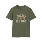 This Is Where I Recharge T‑Shirt