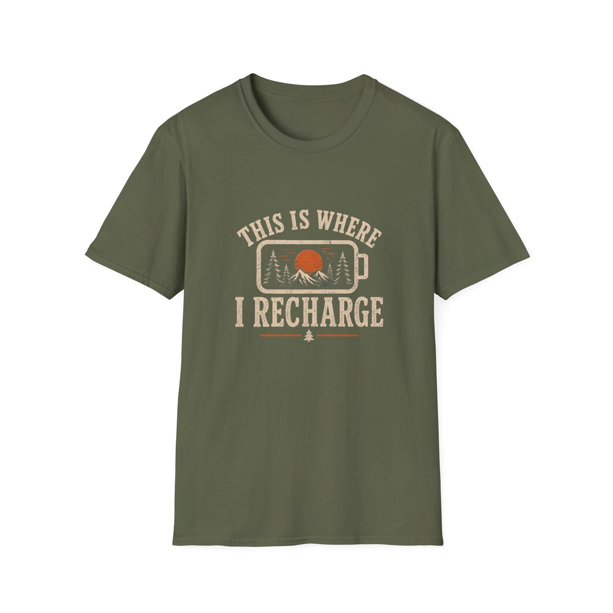 This Is Where I Recharge T‑Shirt