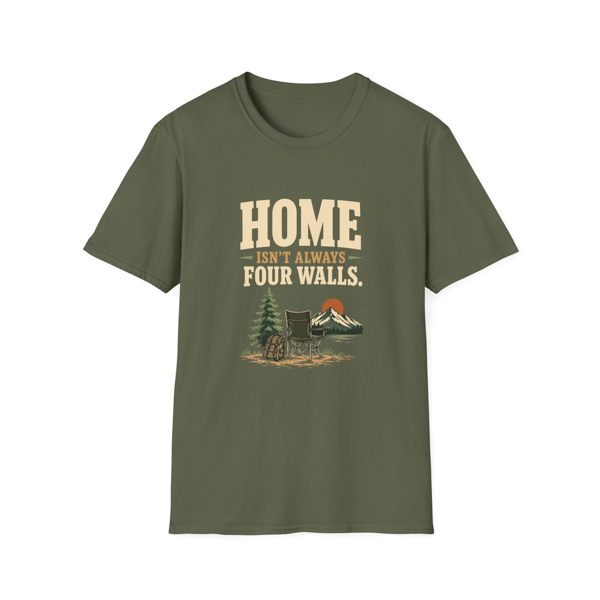 Home Isn't Always Four Walls. T-Shirt