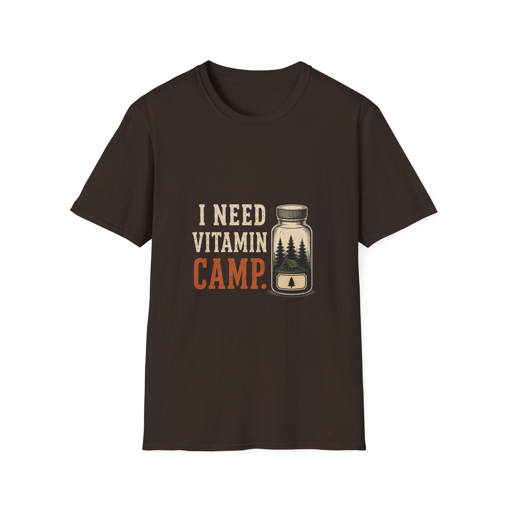 I Need Vitamin Camp. T‑Shirt