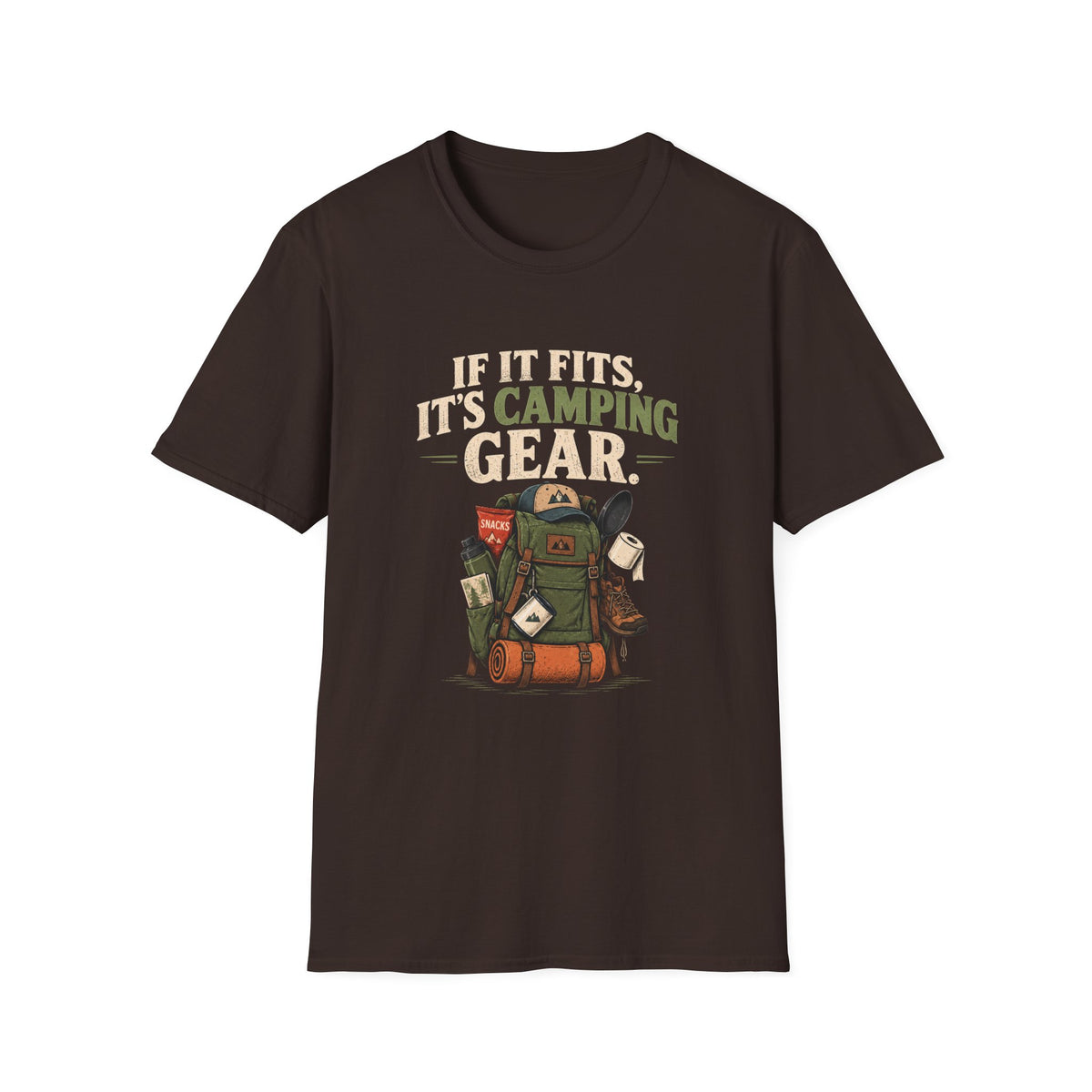 If It Fits, It's Camping Gear. T-shirt