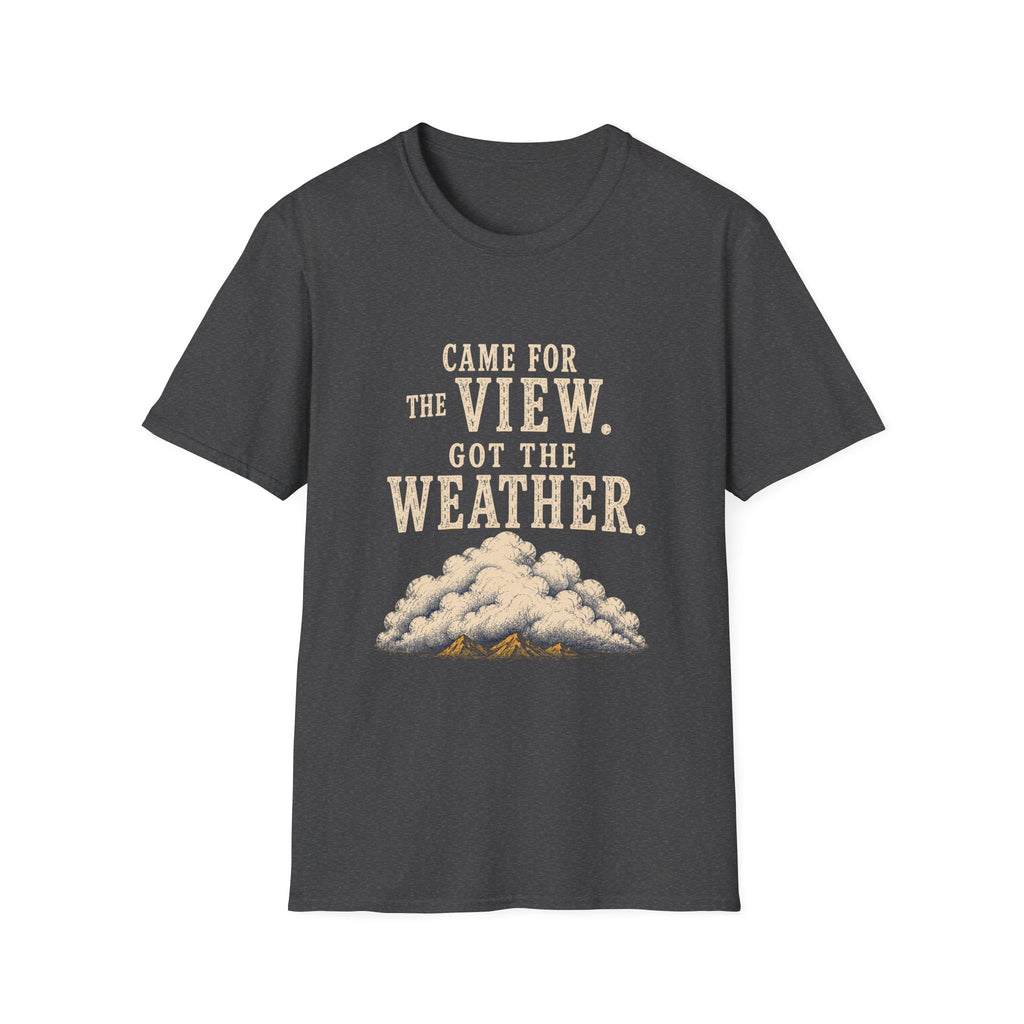 Came For The View. Got The Weather. T‑Shirt