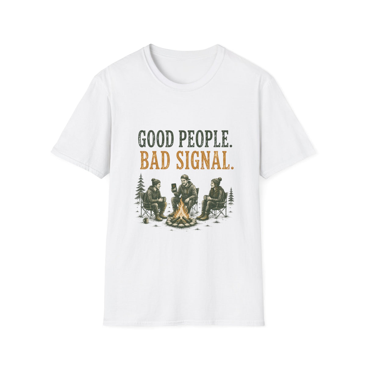 Good People. Bad Signal. T‑Shirt