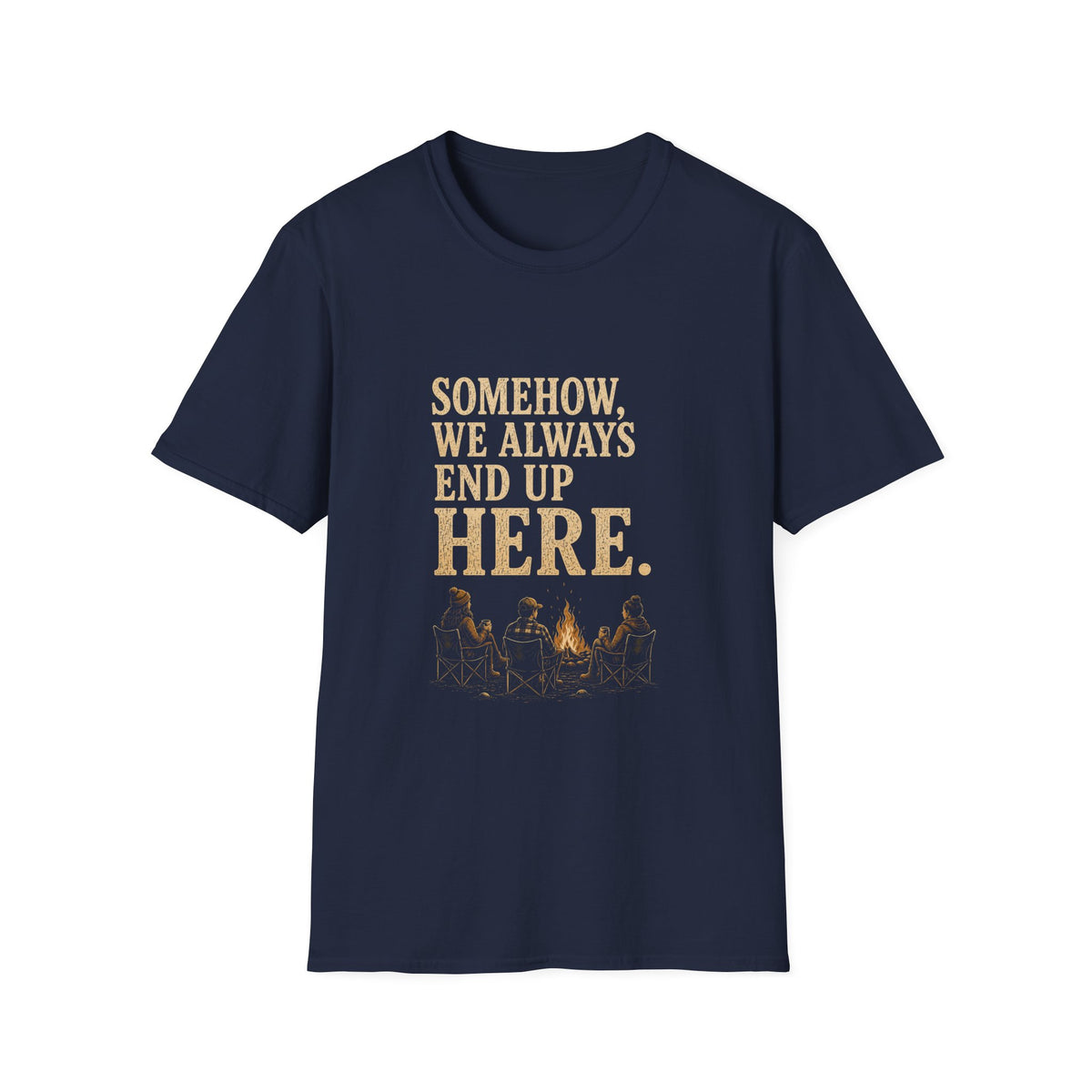 Somehow, We Always End Up Here. T‑Shirt