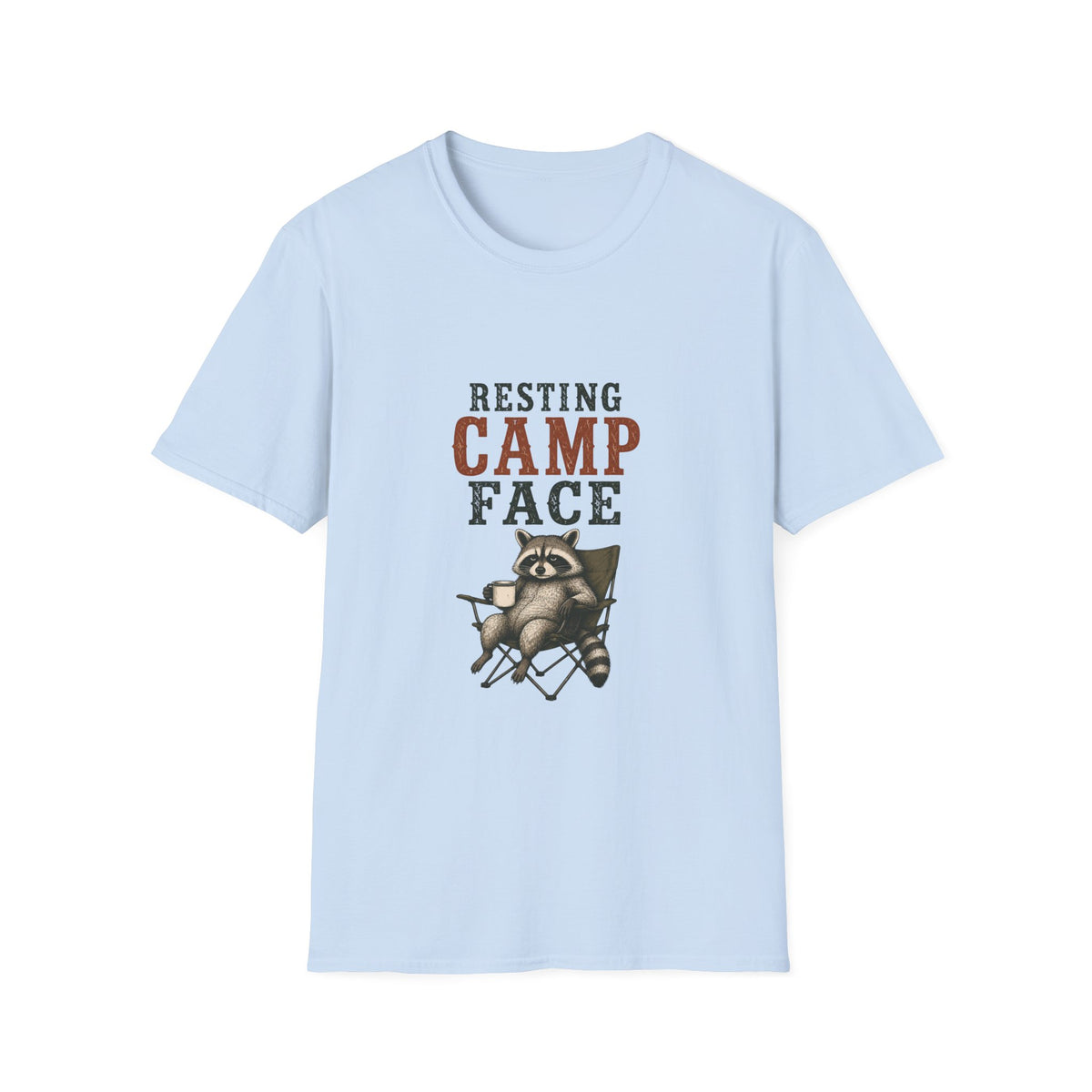 Resting Camp Face. T‑Shirt