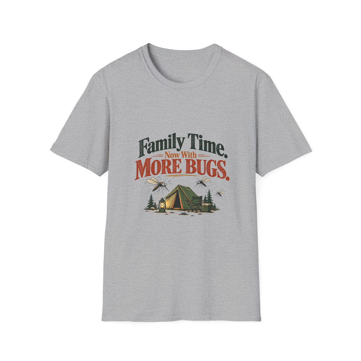 Family Time. Now With More Bugs. T-Shirt