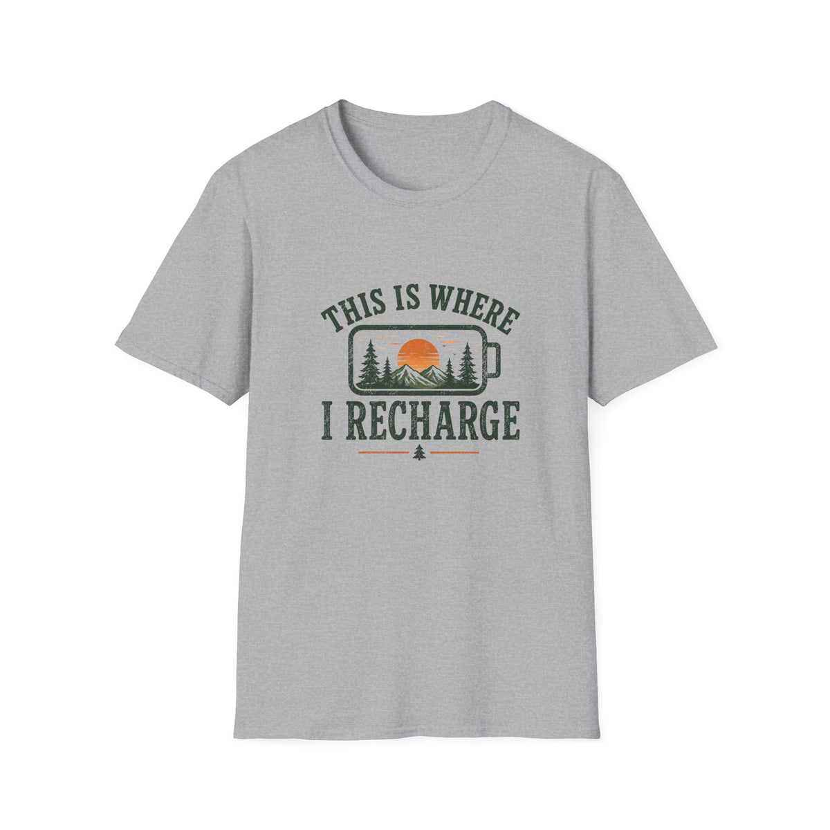 This Is Where I Recharge T‑Shirt