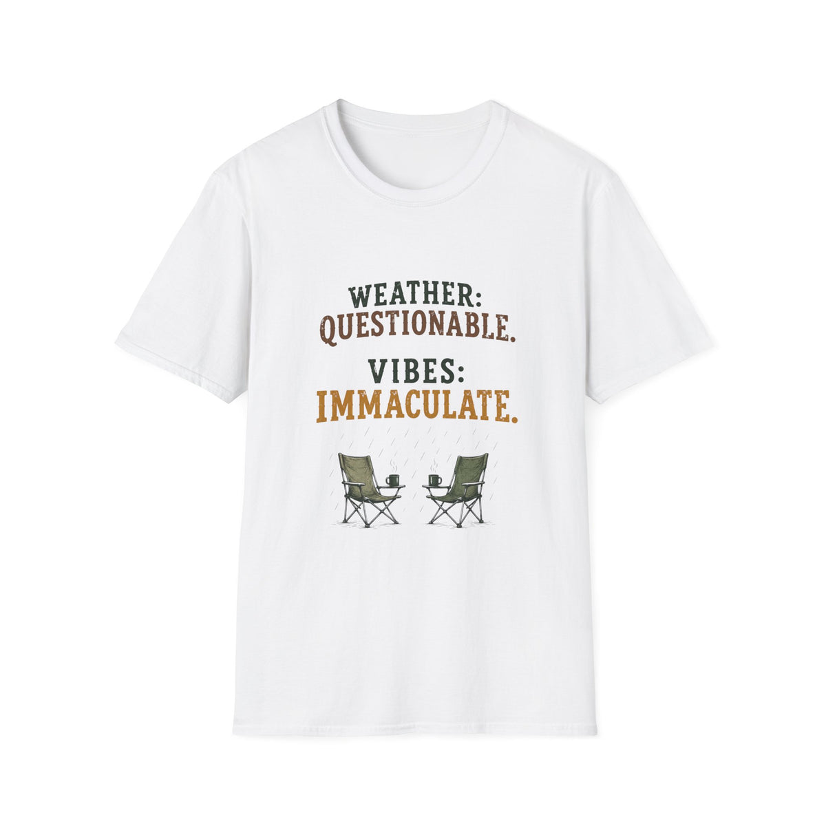 Weather: Questionable. Vibes: Immaculate. T‑Shirt