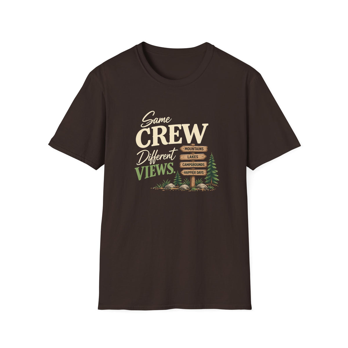 Same Crew. Different Views. T-Shirt