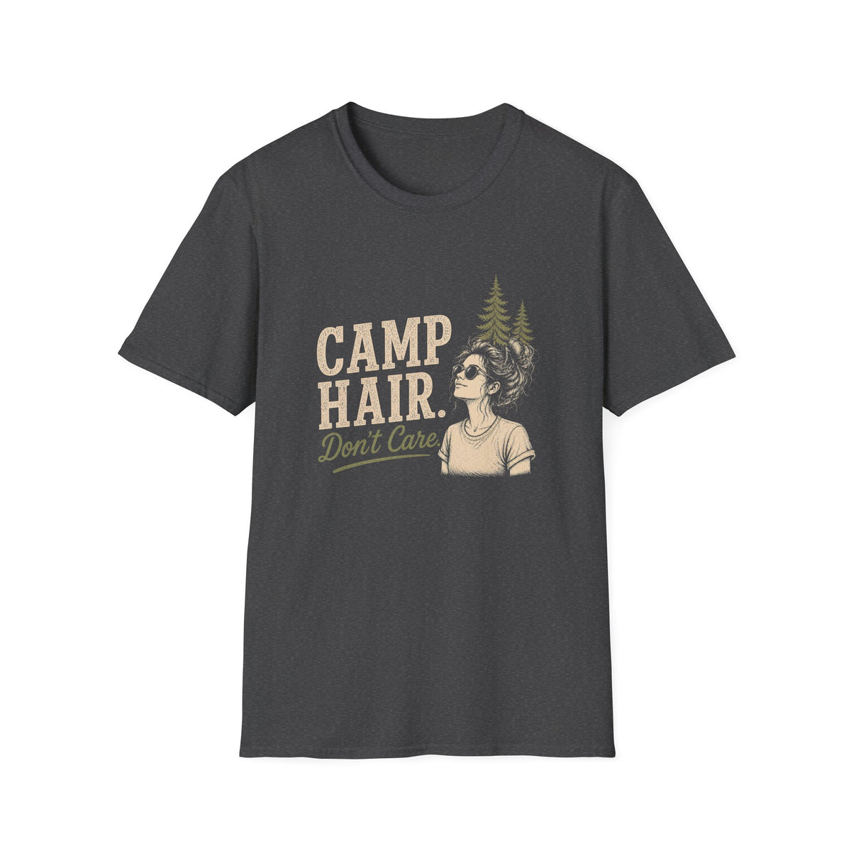 Camp Hair. Don't Care. T‑Shirt