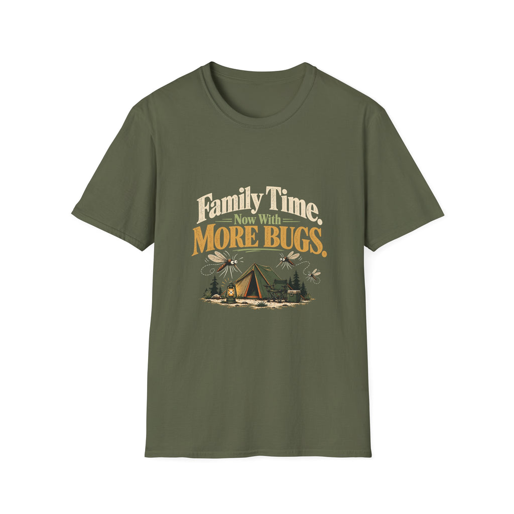 Family Time. Now With More Bugs. T-Shirt