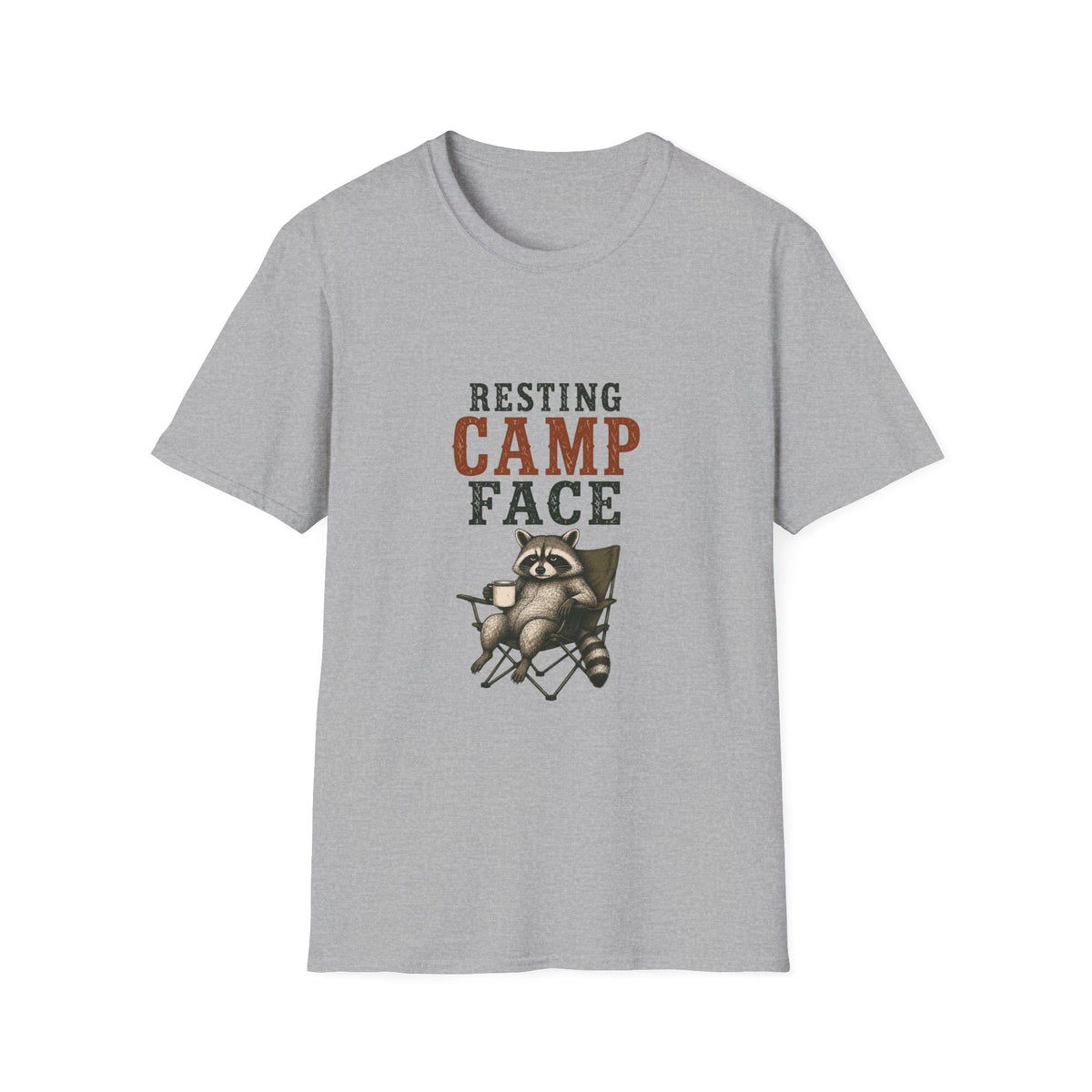 Resting Camp Face. T‑Shirt