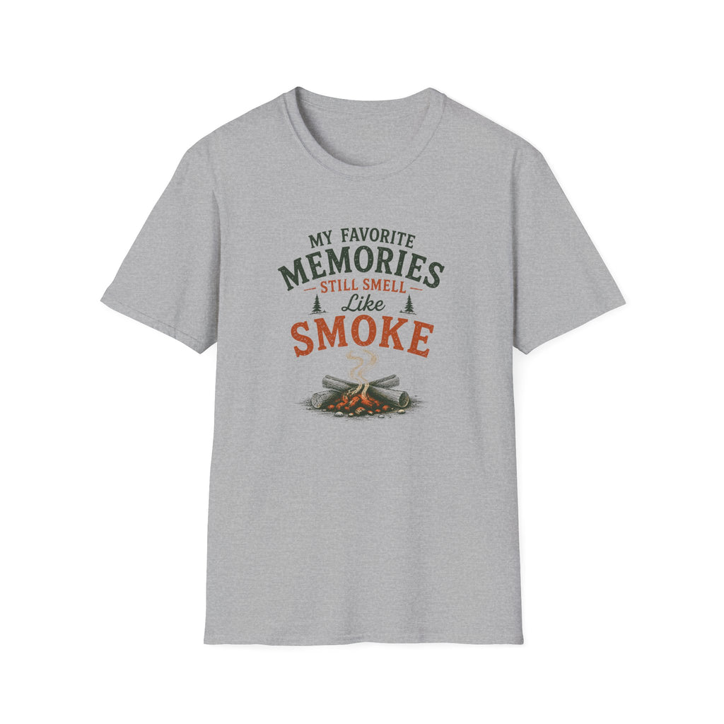 My Favorite Memories Still Smell Like Smoke. T‑Shirt