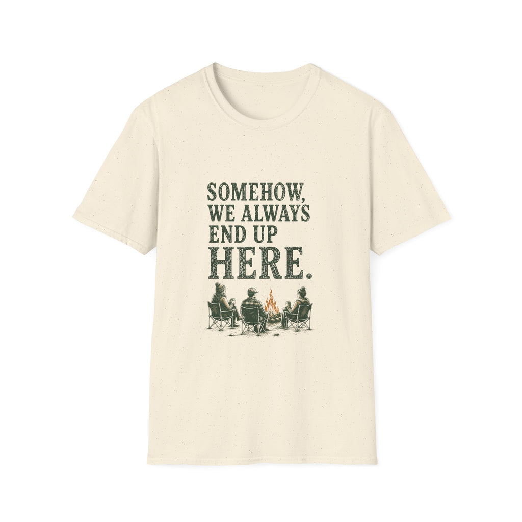 Somehow, We Always End Up Here. T‑Shirt