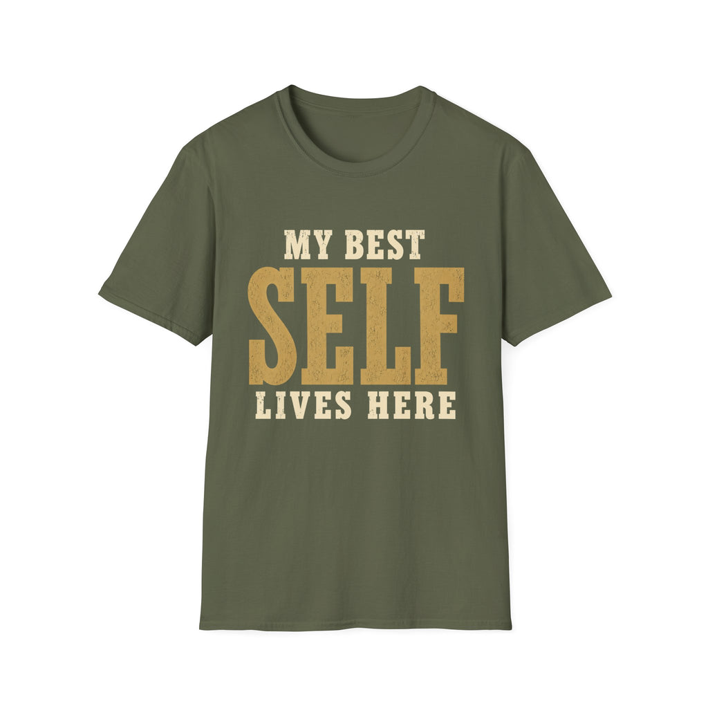 My Best Self Lives Here. T-Shirt
