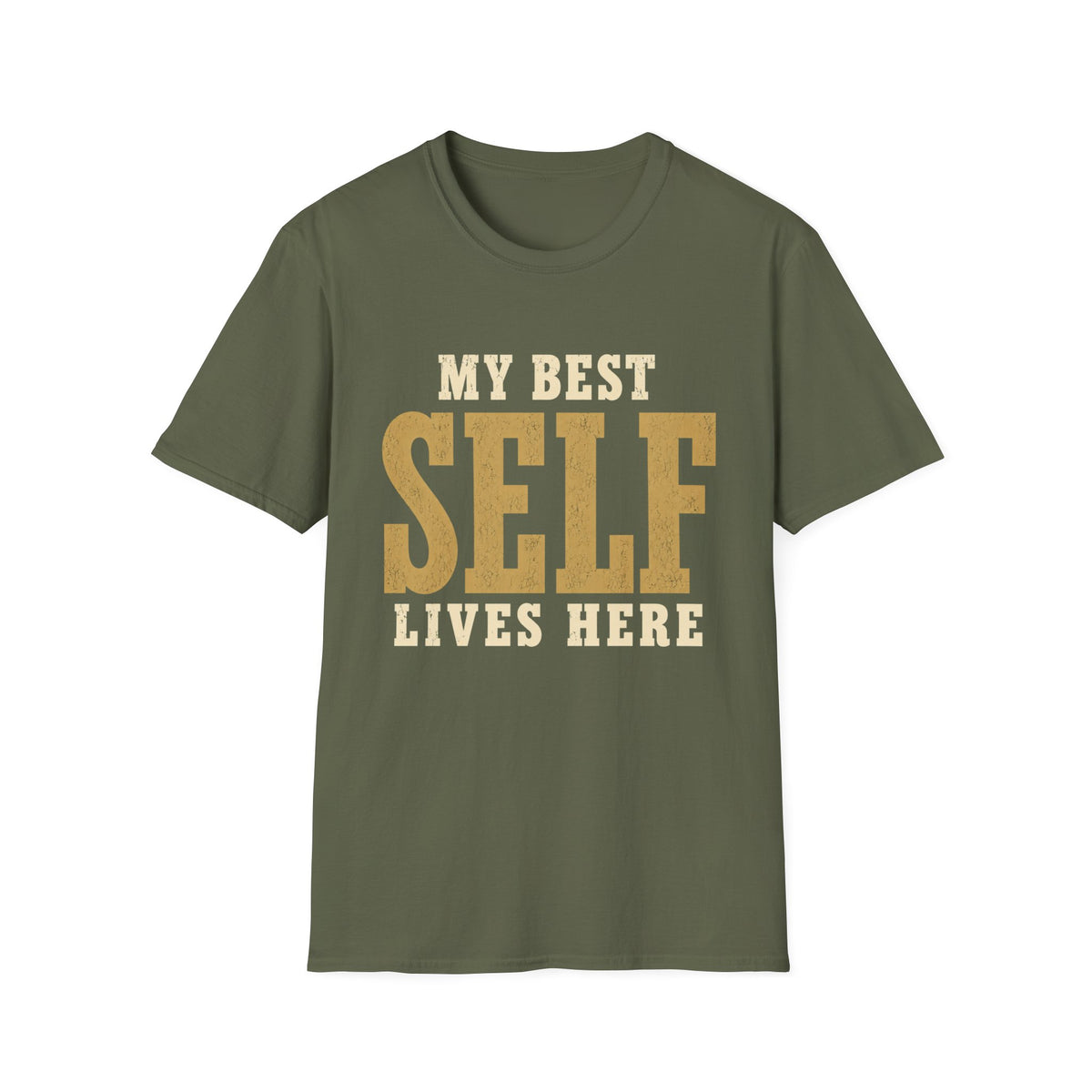 My Best Self Lives Here. T-Shirt
