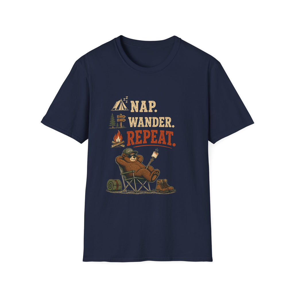 Nap. Wander. Repeat. T-Shirt