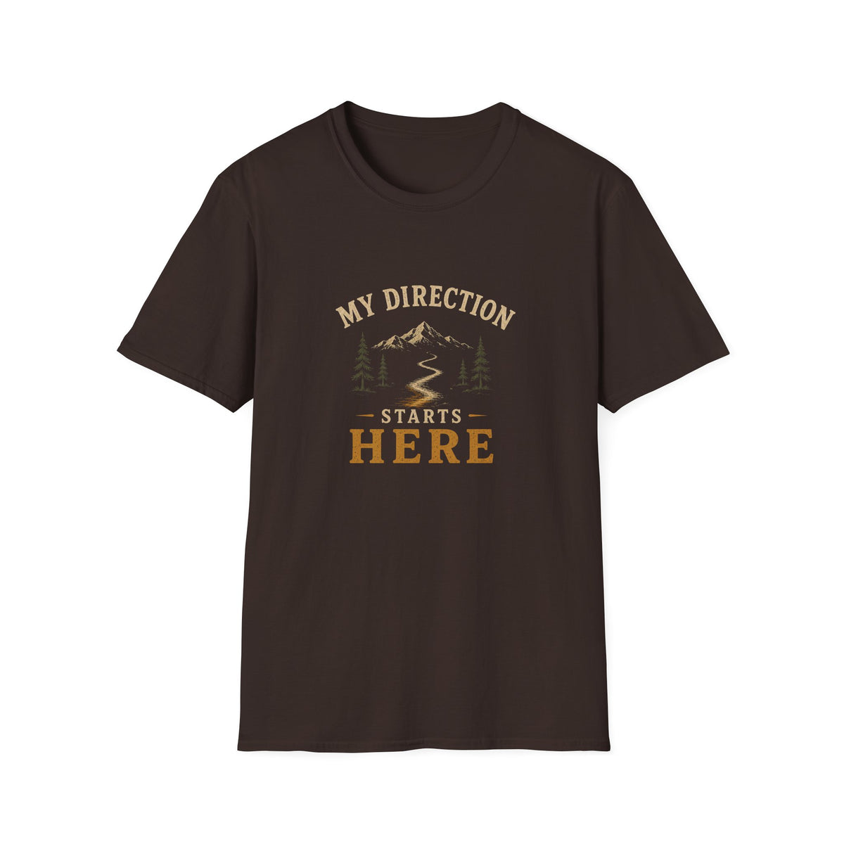 My Direction Starts Here. T‑Shirt