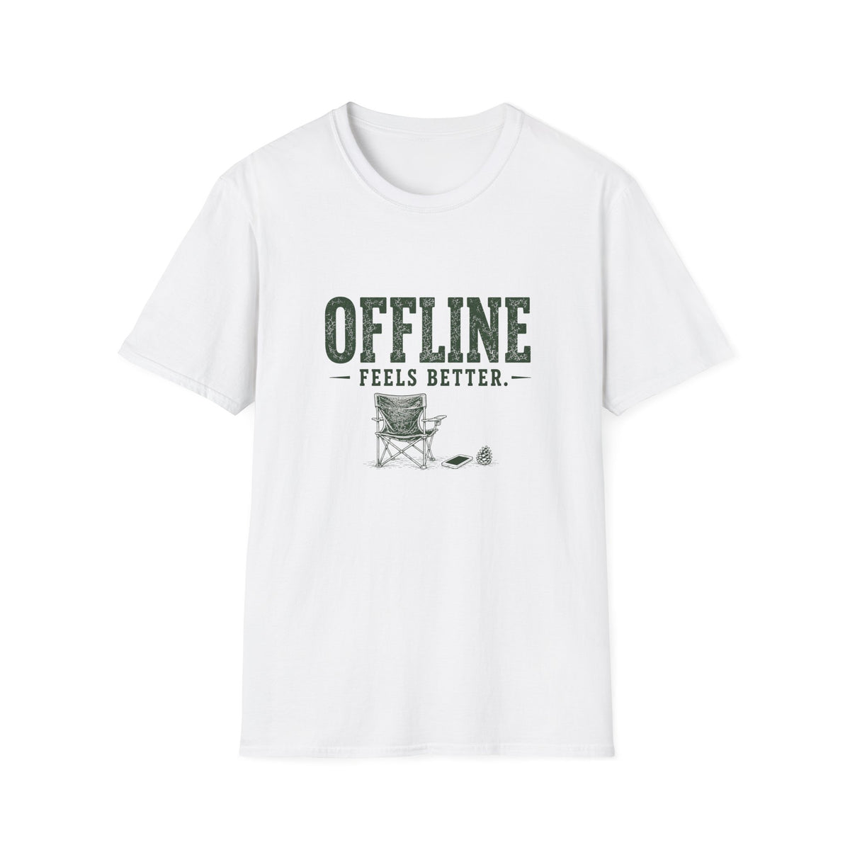 Offline Feels Better. T-Shirt