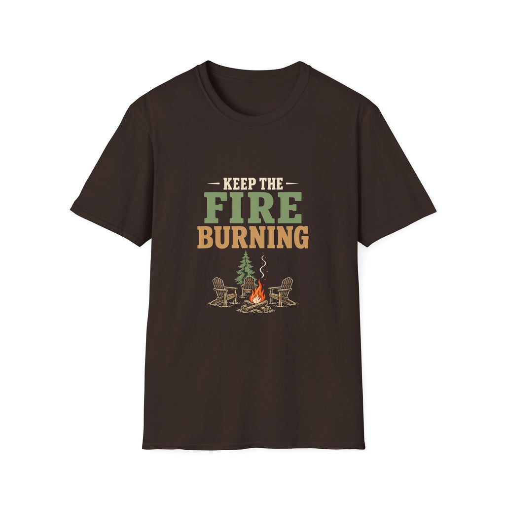 Keep The Fire Burning. T-Shirt