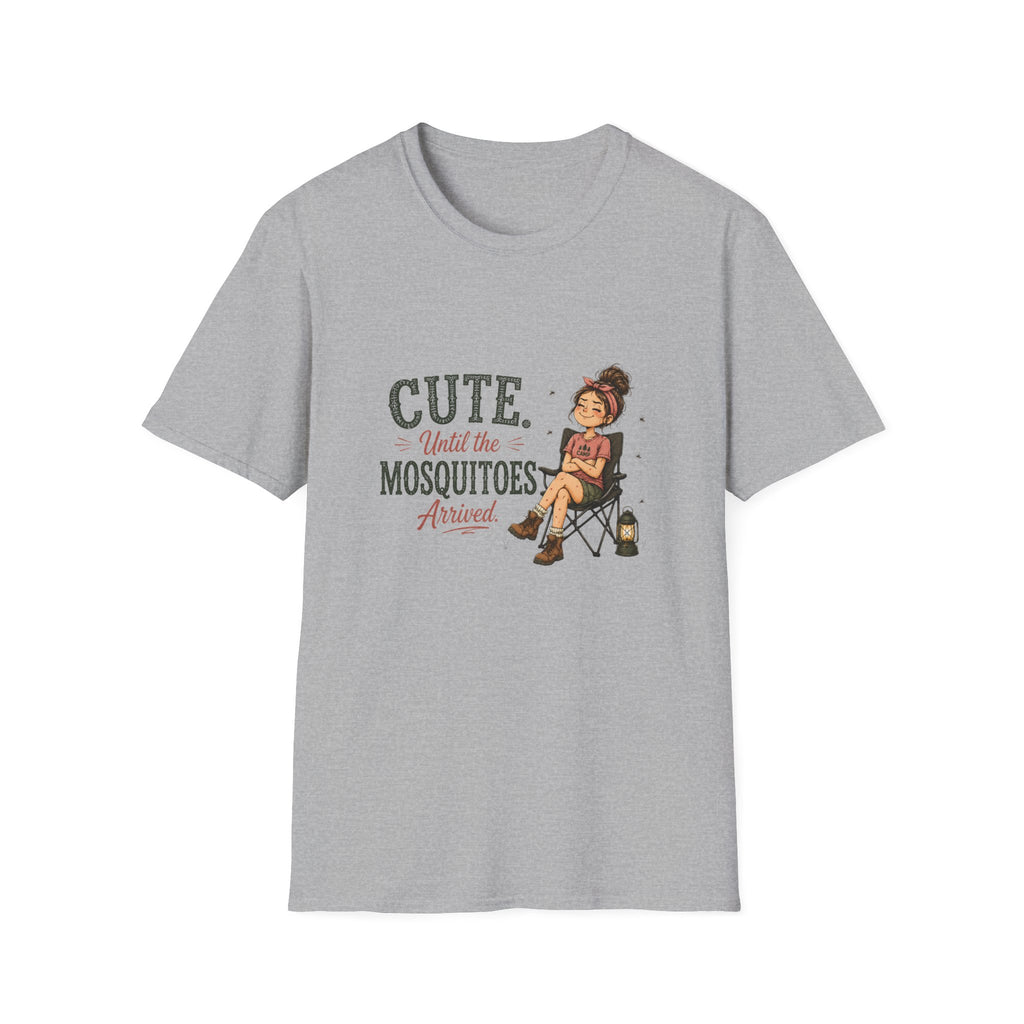 Cute. Until The Mosquitoes Arrived. T‑Shirt