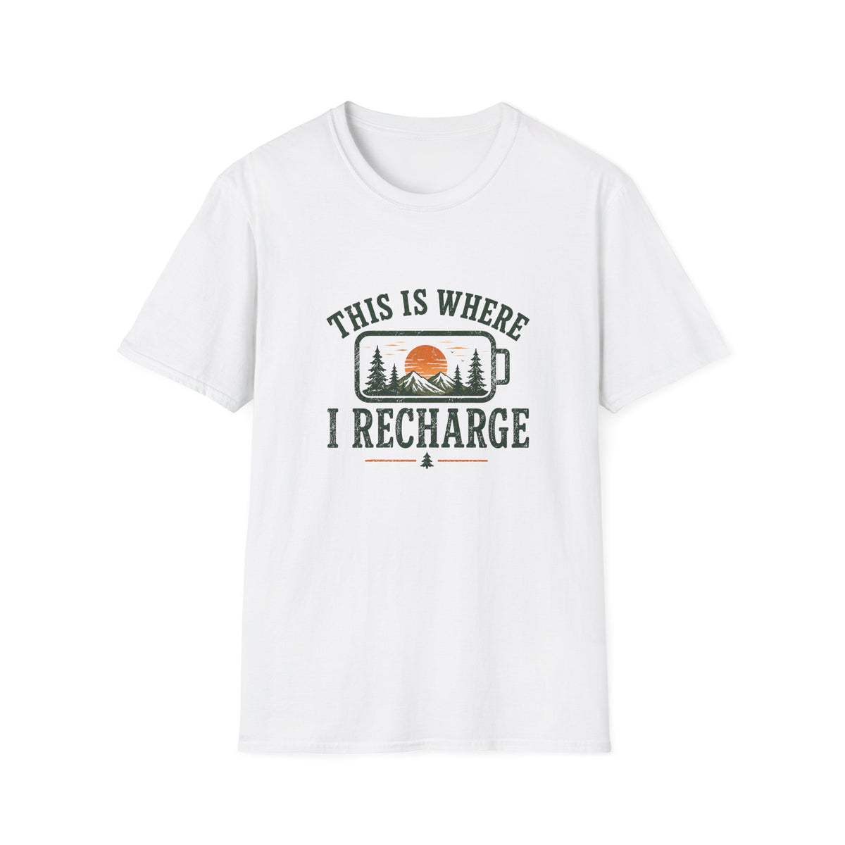 This Is Where I Recharge T‑Shirt