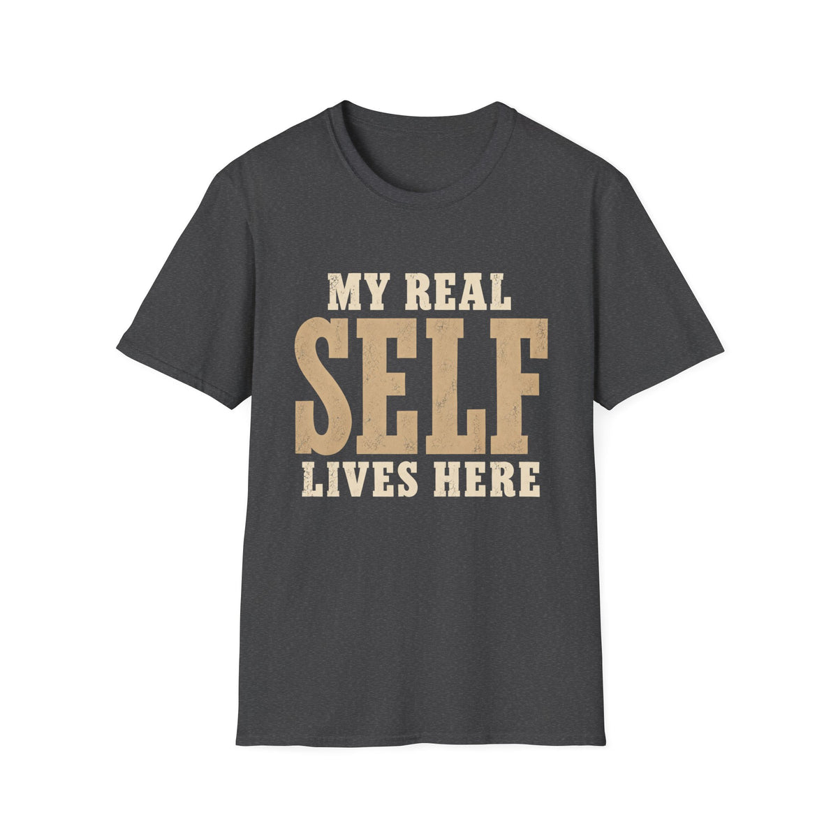 My Real Self Lives Here. T-Shirt